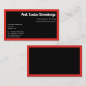 Meer zwart visitekaartje (Voorkant / Achterkant)