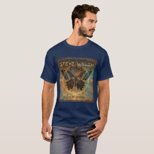 Meer zwarte vlinder Mannen T-shirt