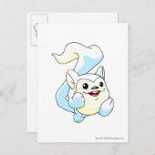 Meerca White Briefkaart (Voorkant / Achterkant)