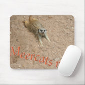 Meercats rock mousepad muismat (Met muis)