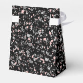 Meerdechips met abstracte textuur bedankdoosjes (Achterkant)