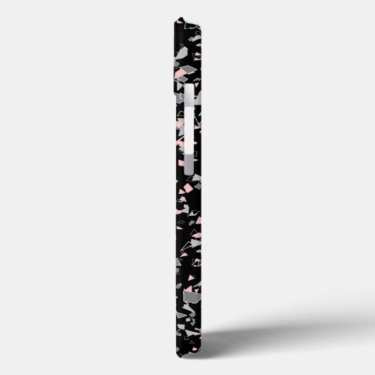 Meerdechips met abstracte textuur Case-Mate iPhone case (Achterkant / Links)