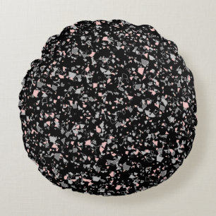 Meerdechips met abstracte textuur rond kussen