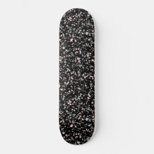 Meerdechips met abstracte textuur skateboard