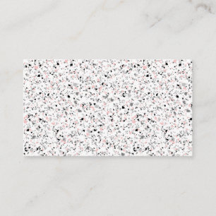 Meerdechips met abstracte textuur visitekaartje