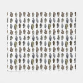 Meerdere Duitse WW2-tanks Fleece Deken (Voorkant (Horizontaal))