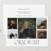Meerdere foto's 2023 afstudeeraankondiging   kaart (Voorkant / Achterkant)
