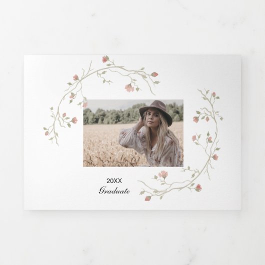 Meerdere foto's van Boho Afstuderen, drievoudig aa Drieluik Aankondiging (Cover)