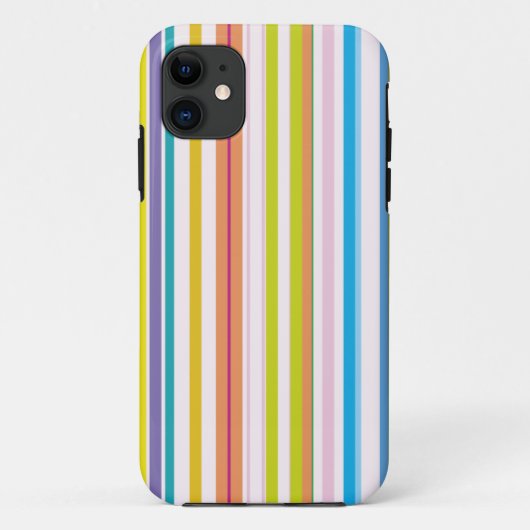 Meerdere gekleurde strepen Case-Mate iPhone case (Achterkant)