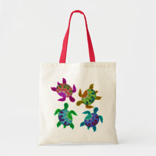 Meerdere geverfde draaimolens tote bag