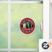 Meerdere Honden Veiligheidswaarschuwing Aangepaste Raamsticker (Huis)