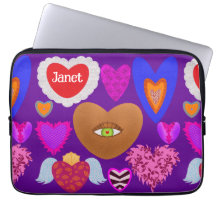 Meerdere kleurrijke harten Valentijn