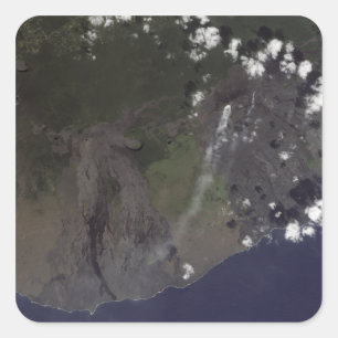 Meerdere loodsen blazen naar het zuidzuidzuidweste vierkante sticker