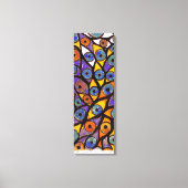 Meerdere ogen op Canvas Afdruk (Voorkant)