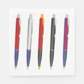 Meerdere pennen servet (Voorkant)