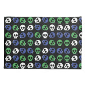 Meerdere schedels kussensloop (Achterkant)