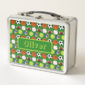 Meerdere sportballen gepersonaliseerde naam (Voorkant)