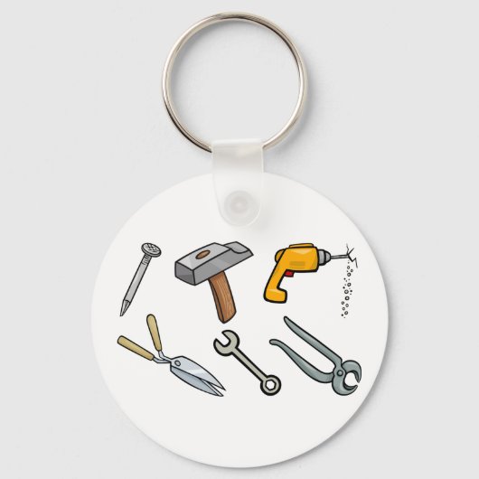 Meerdere tools sleutelhanger (Achterkant)