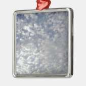 Meerdere wolken, Sky Uitzicht Metalen Ornament (Links)