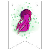 Meerestiere Party Deko Vlaggetjes (Derde vlag)