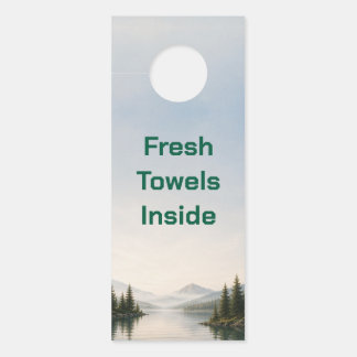 Meerhuis Airbnb Verse Handdoeken Deur Hanger