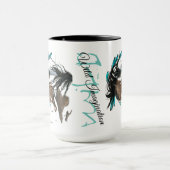 Meerhuispaard door Bihrle Wild Imagination Mok (Midden)