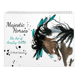 Meerhuispaarden De kunst van AmyLyn Bihrle Calenda Kalender