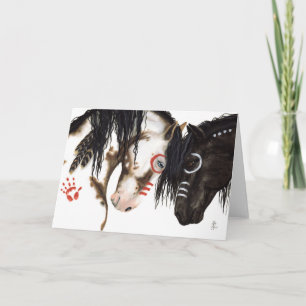 Meerhuispaarden met inheemse paarden door BiHrLe C Kaart