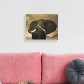 Meerhuisstatus Canvas Afdruk (Insitu (Woonkamer))