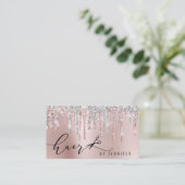 Meerjarig roos goudschaar visitekaartje (Staand voorkant)