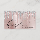 Meerjarig roos goudschaar visitekaartje (Voorkant)