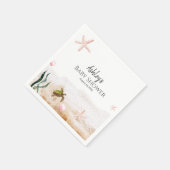 Meerjarig Zee van de Middellandse Zee Scheerstaart Servet (Hoek)