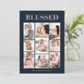 Meerjarige kerstfeestdag zonder kerstmis feestdagenkaart (Staand voorkant)