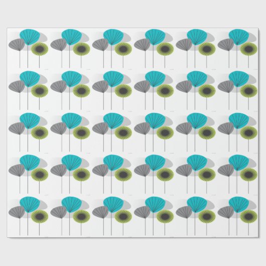 Meerjarige moderne pootpasta's voor het verpakken cadeaupapier (Vlak)