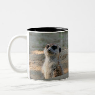 Meerkat 004 tweekleurige koffiemok