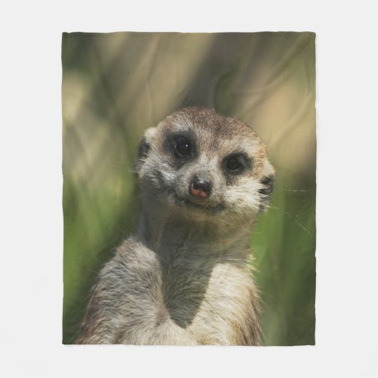 Meerkat 034 fleece deken (Voorkant)