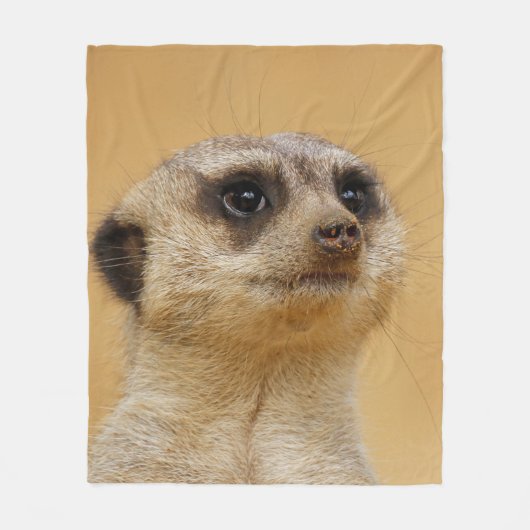 Meerkat 037 fleece deken (Voorkant)