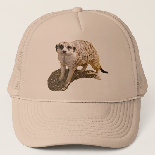 Meerkat Afbeelding Trucker Hat Pet (Voorkant)