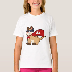 Meerkat als Hero met Masker T-shirt