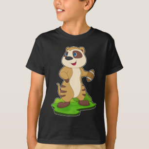Meerkat Amerikaans Football Sport T-shirt