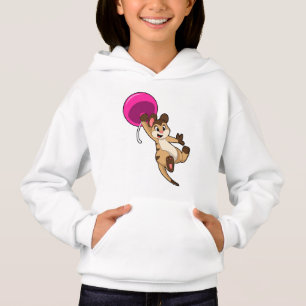 Meerkat avec ballon
