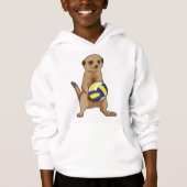 Meerkat avec volleyball (Devant)