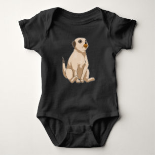 Meerkat Baby fopspeen Romper