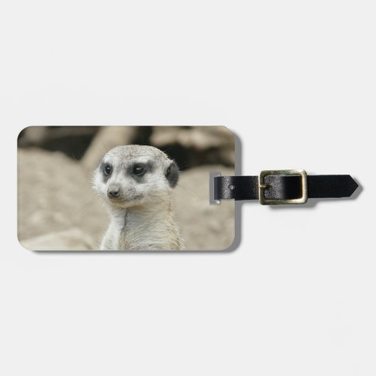Meerkat Bagagelabel (Voorkant horizontaal)