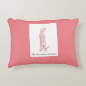 Meerkat. bébé, unisex, coussin d'accent, coussin,  (Devant)