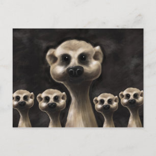 Meerkat briefkaart