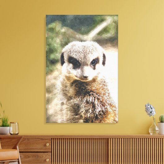 MEERKAT CANVAS AFDRUK (Insitu (Woonkamer))