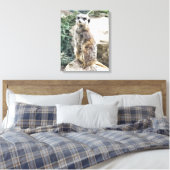 MEERKAT CANVAS AFDRUK (Insitu (Slaapkamer))