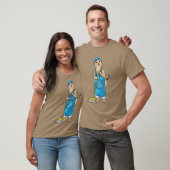 Meerkat Cleaner Mop T-shirt (Unisex)