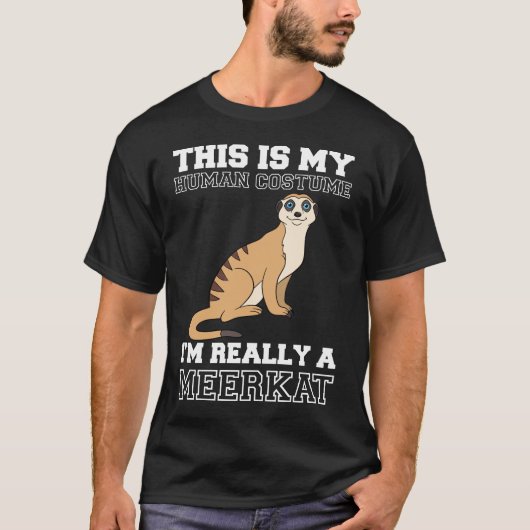 Meerkat Costume T-shirt (Voorkant)
